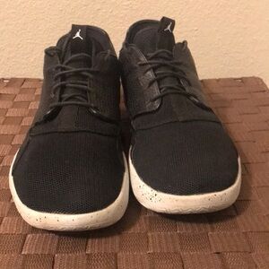 Size 12 Black and white Jordan air